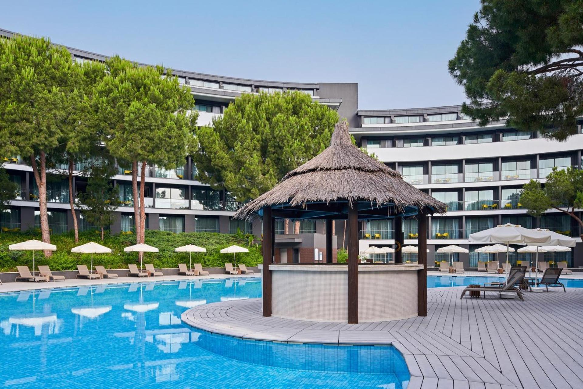 Voyage Belek Golf & Spa Hotel Exterior foto